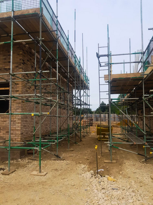 Scaffolding for New Build Homes and Developments