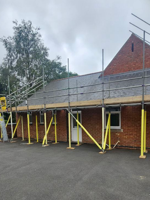 Scaffolding for Solar Panel Installations and Access Work
